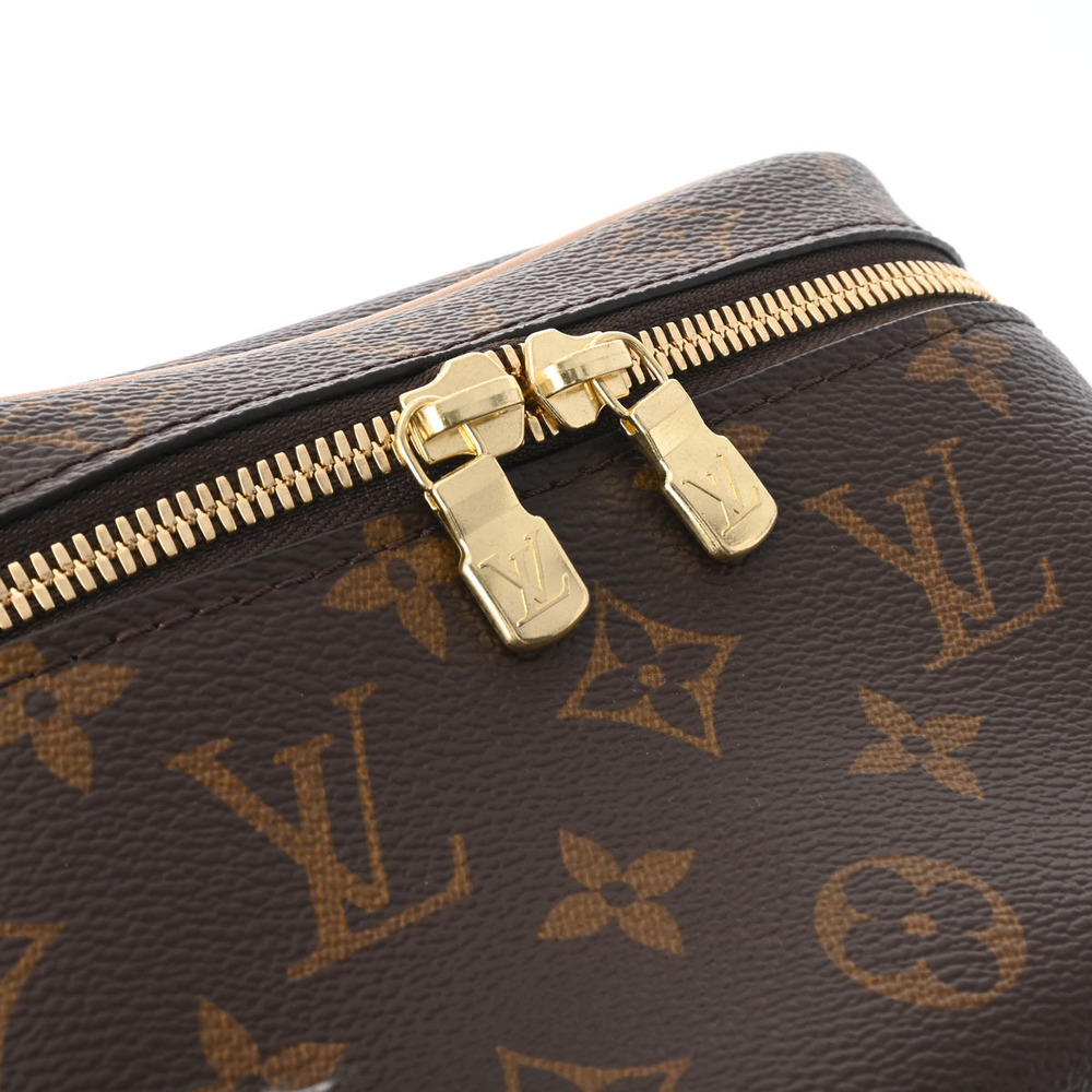 Louis Vuitton Monogram Nice Vanity Bag Brown Canvas Handbag - Picture 8 of 12